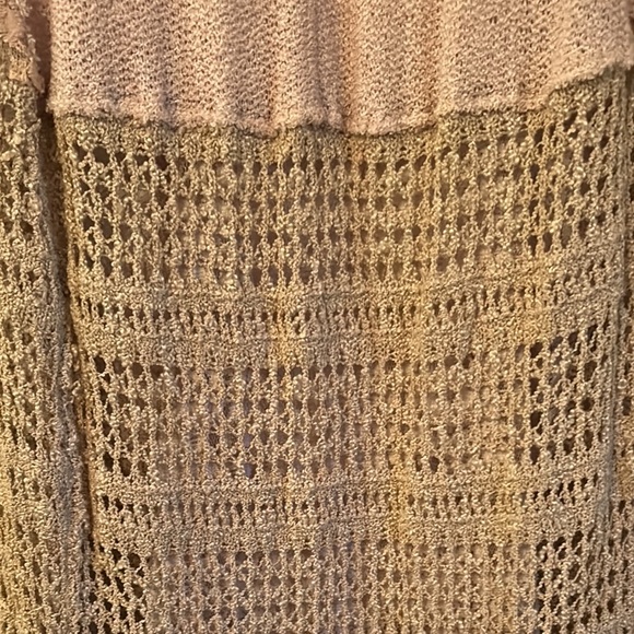 Upcycled crochet and lace gypsy boho free people maxi dress - Picture 12 of 14